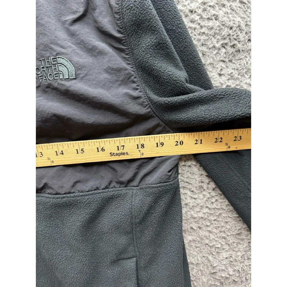 The North Face Half‎ Zip Fleece Mock Neck Pullover Jacket Black Mens Size M